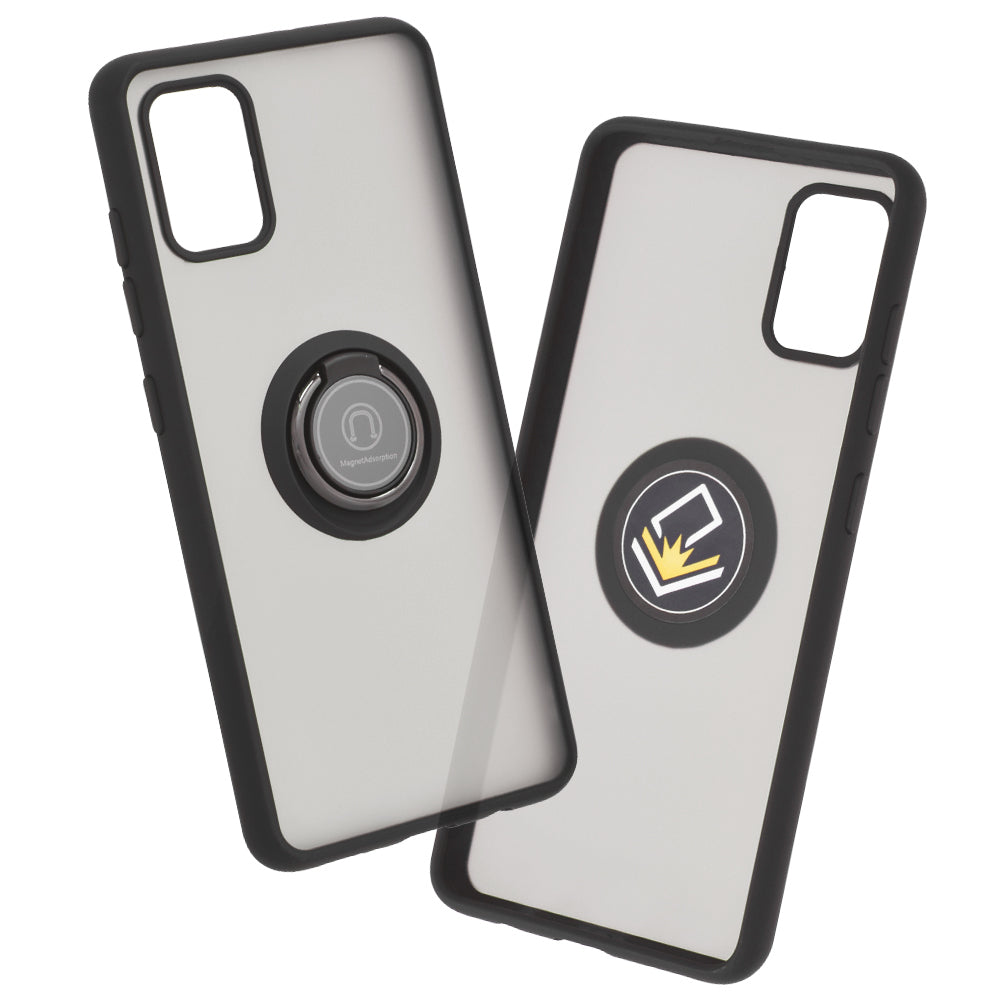 Funda para Samsung Galaxy A51 A515, Techsuit, Glinth, Negra