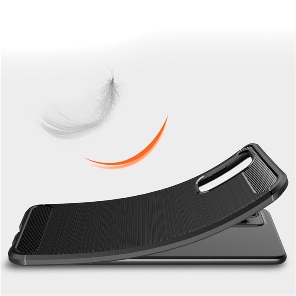 Funda para Samsung Galaxy A52s 5G A528 / A52 5G A526 / A52 A525, Techsuit, Carbono, Negra