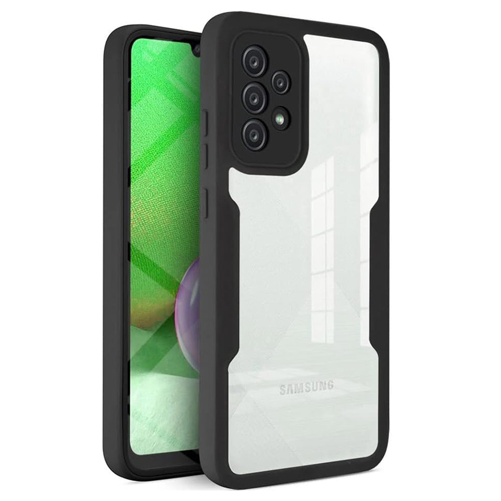 Funda para Samsung Galaxy A52s 5G A528 / A52 5G A526 / A52 A525, Techsuit, ColorVerse 360, Negra
