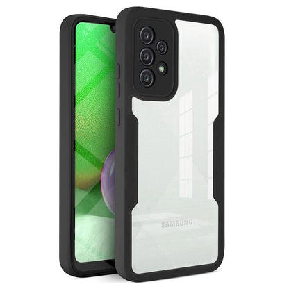Funda para Samsung Galaxy A52s 5G A528 / A52 5G A526 / A52 A525, Techsuit, ColorVerse 360, Negra