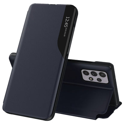 Funda para Samsung Galaxy A52s 5G A528 / A52 5G A526 / A52 A525, Techsuit, eFold, Azul Oscuro