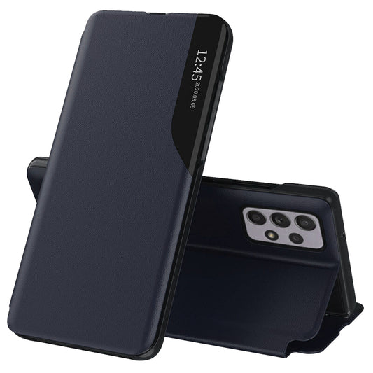 Funda para Samsung Galaxy A52s 5G A528 / A52 5G A526 / A52 A525, Techsuit, eFold, Azul Oscuro