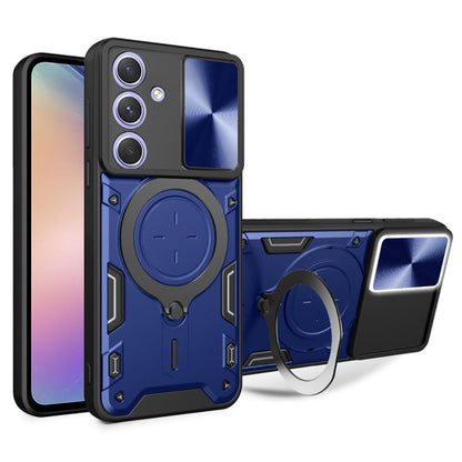 Funda para Samsung Galaxy A54 A546, Techsuit, CamGuard Pro, Azul