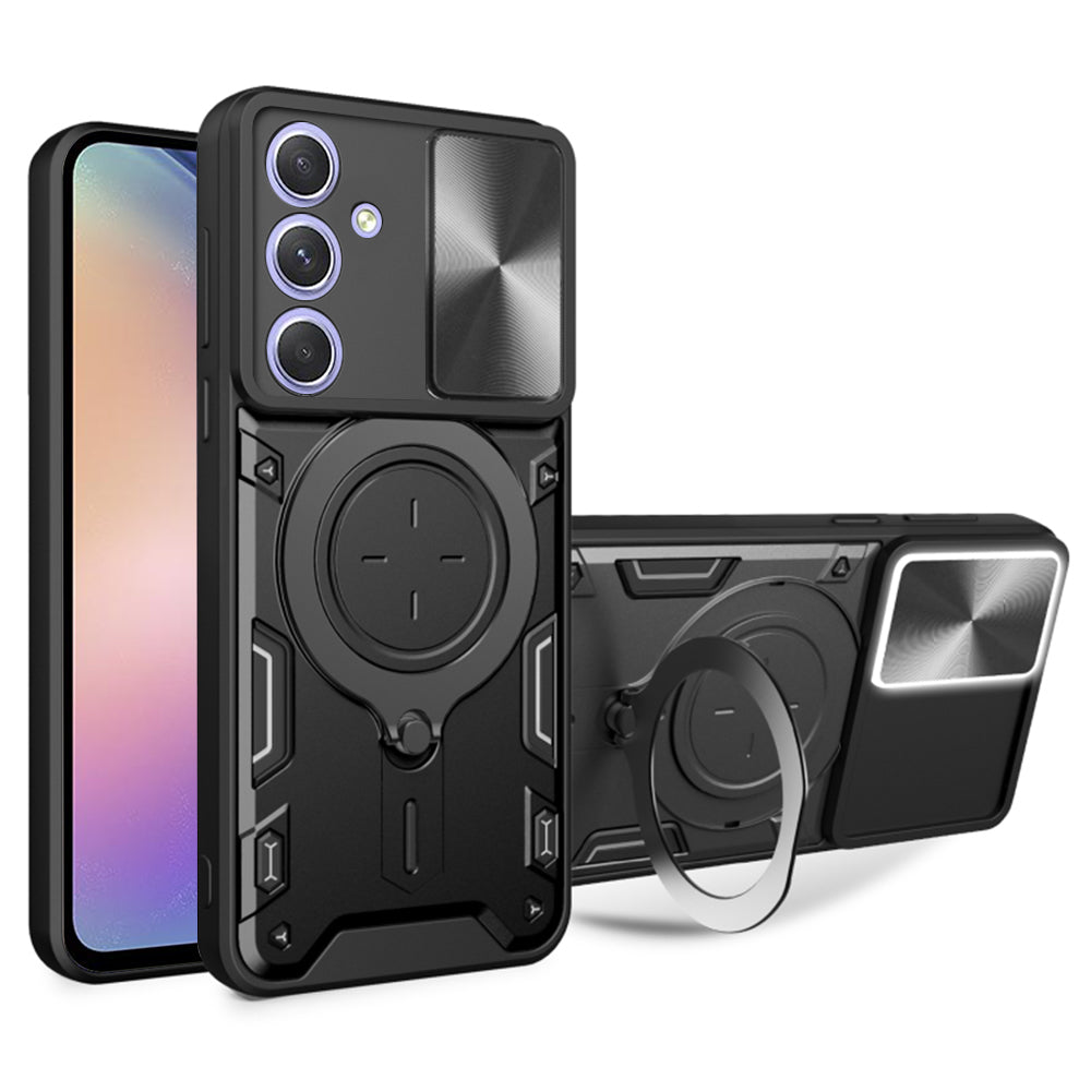 Funda para Samsung Galaxy A54 A546, Techsuit, CamGuard Pro, Negra