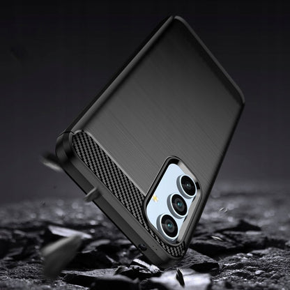 Case for Samsung Galaxy A54 A546, Techsuit, Carbon, Black