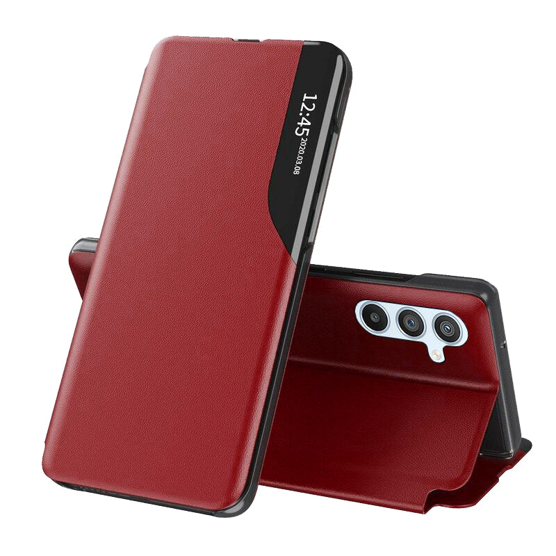 Funda para Samsung Galaxy A54 A546, Techsuit, eFold, Roja