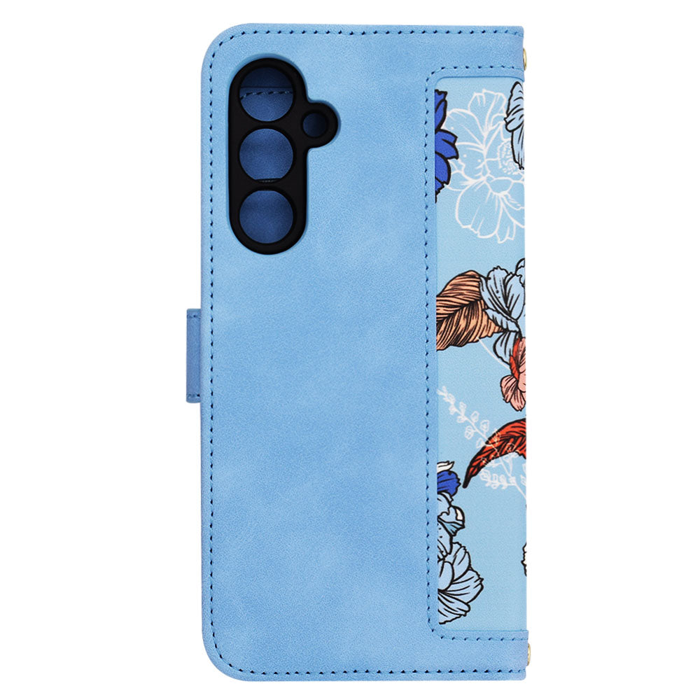 Funda para Samsung Galaxy A54 A546, Techsuit, FlipCraft, Azul
