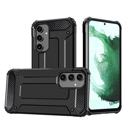Funda para Samsung Galaxy A54 A546, Techsuit, Hybrid Armor, Negra