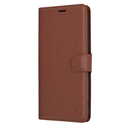 Funda para Samsung Galaxy A54 A546, Techsuit, Leather Folio, Marrón