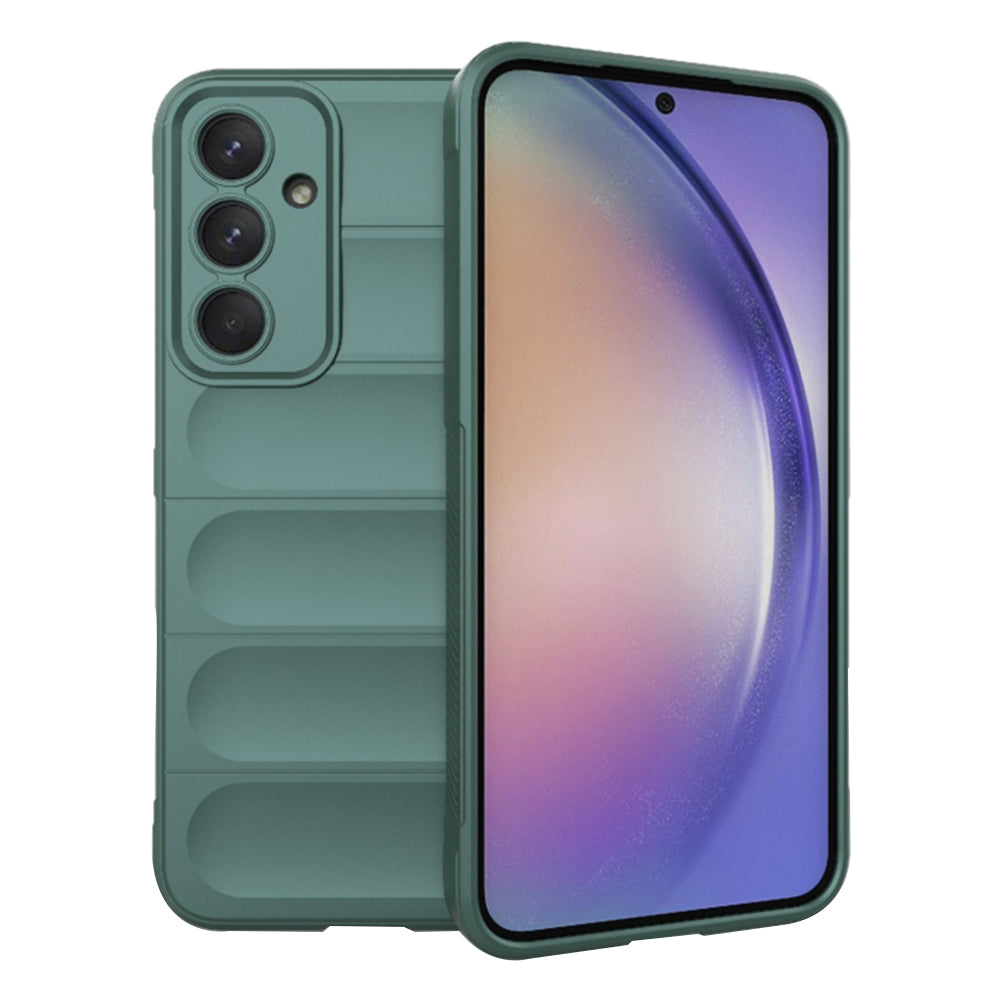 Funda para Samsung Galaxy A54 A546, Techsuit, Magic Shield, Verde