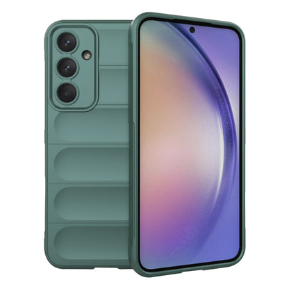 Funda para Samsung Galaxy A54 A546, Techsuit, Magic Shield, Verde