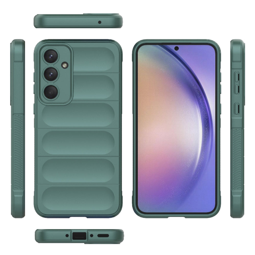 Funda para Samsung Galaxy A54 A546, Techsuit, Magic Shield, Verde