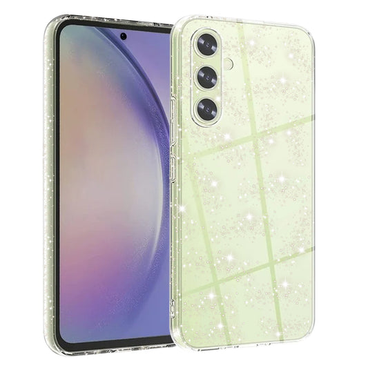 Funda para Samsung Galaxy A54 A546, Techsuit, SparkleSkin, Transparente