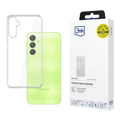 Funda para Samsung Galaxy A55 5G A556, 3MK, Armor, Transparente