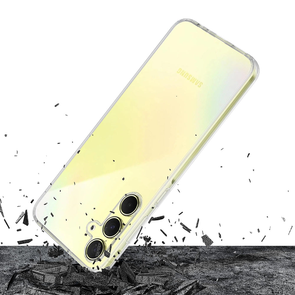 Funda para Samsung Galaxy A55 5G A556, 3MK, Clear, Transparente
