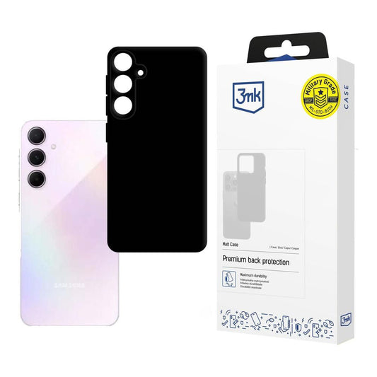 Funda para Samsung Galaxy A55 5G A556, 3MK, Negra Mate