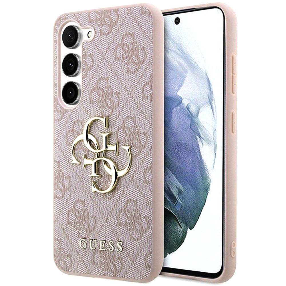 Funda para Samsung Galaxy A55 5G A556, Guess, 4G Big Logo, Rosa.