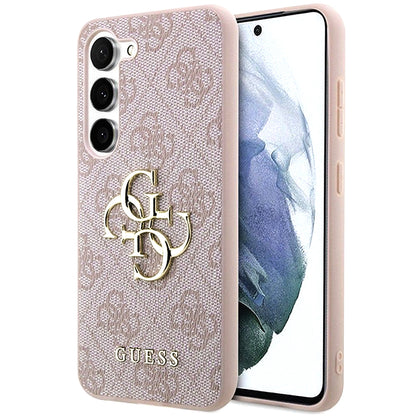 Funda para Samsung Galaxy A55 5G A556, Guess, 4G Big Logo, Rosa.