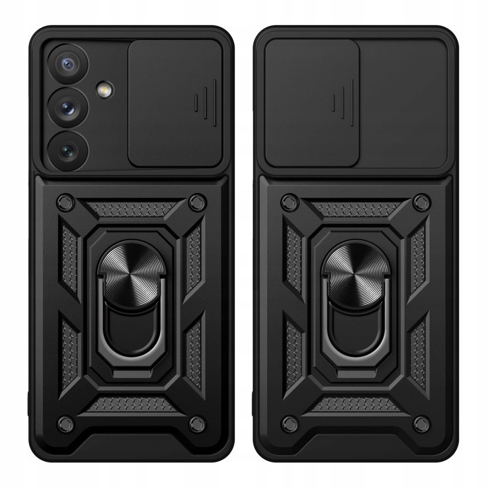 Funda para Samsung Galaxy A55 5G A556, Techsuit, CamShield, Negra