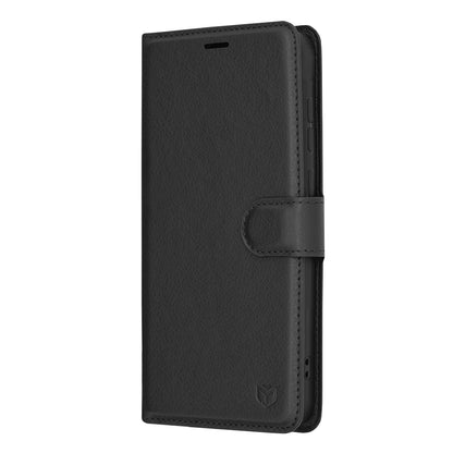 Funda para Samsung Galaxy A55 5G A556, Techsuit, Leather Folio, Negra
