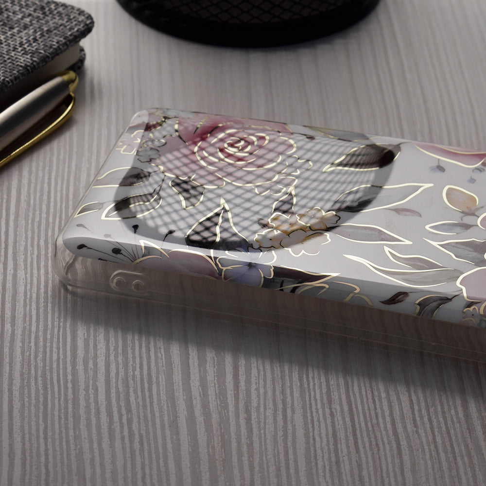 Case for Samsung Galaxy A55 5G A556, Techsuit, Marble, White