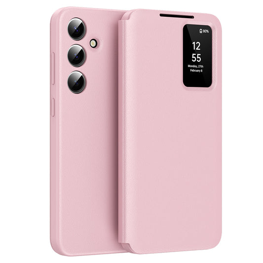 Case for Samsung Galaxy A55 5G A556, Techsuit, SmartView, Pink