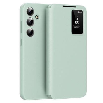 Funda para Samsung Galaxy A55 5G A556, Techsuit, SmartView, Verde