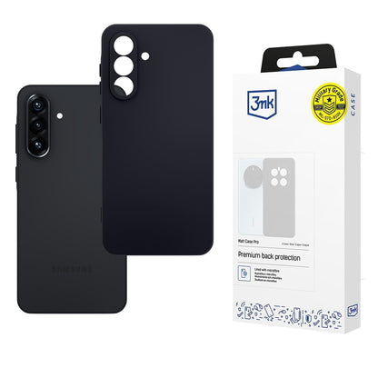 Funda para Samsung Galaxy A56 A566, 3MK, Negra Mate