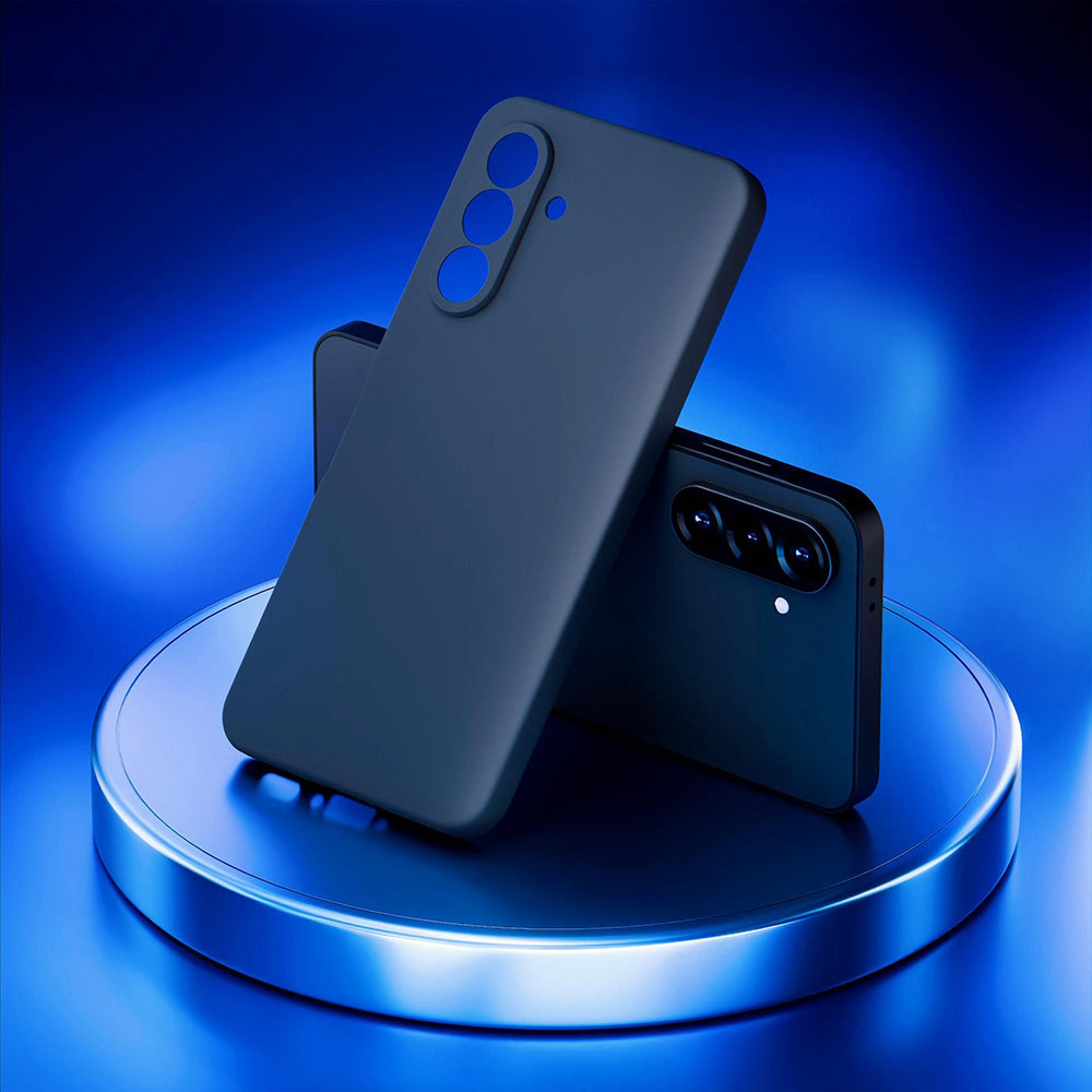 Funda para Samsung Galaxy A56 A566, 3MK, Negra Mate