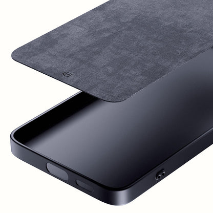 Funda para Samsung Galaxy A56 A566, 3MK, Negra Mate