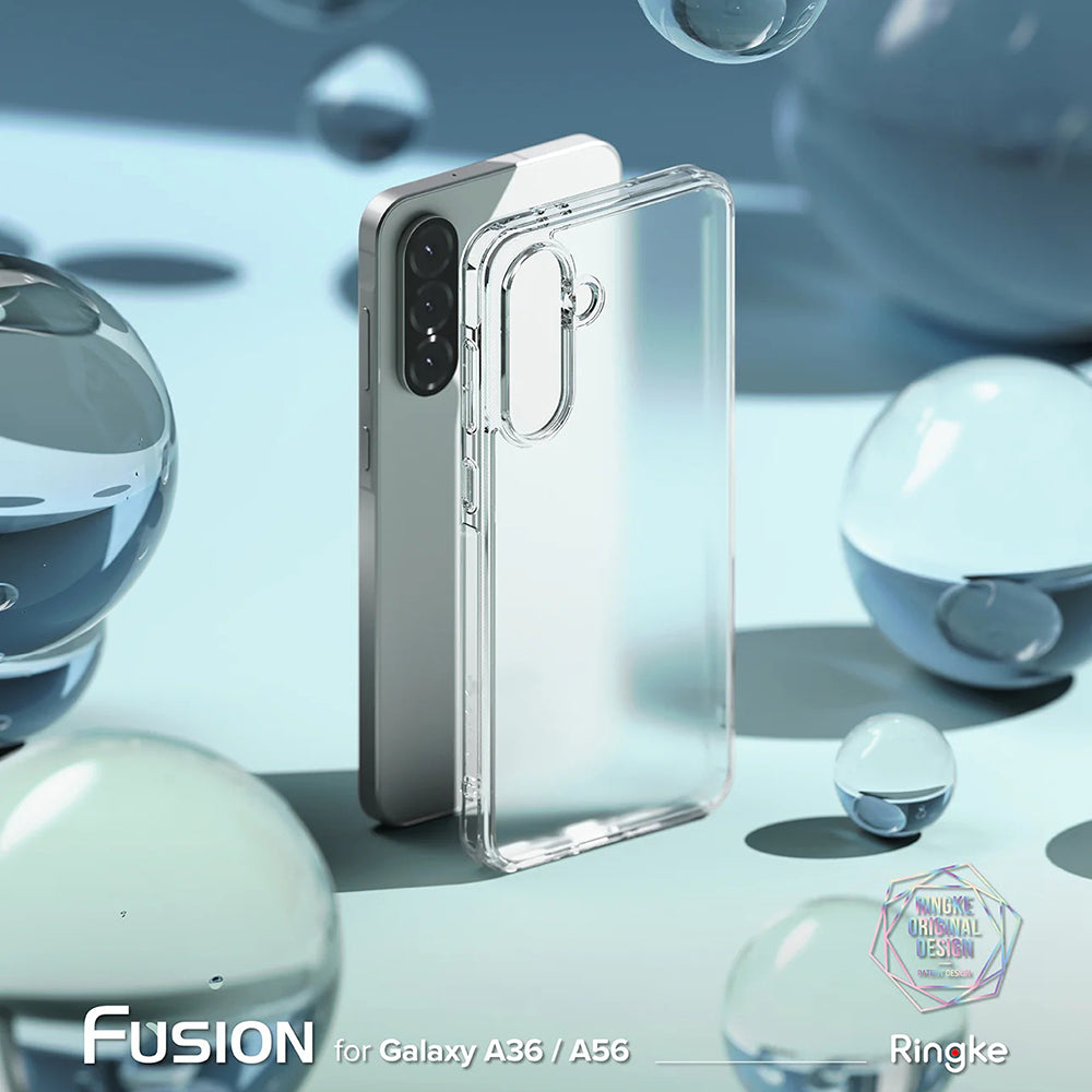 Funda para Samsung Galaxy A56 A566 / A36 A366, Ringke, Fusion, Transparente Mate