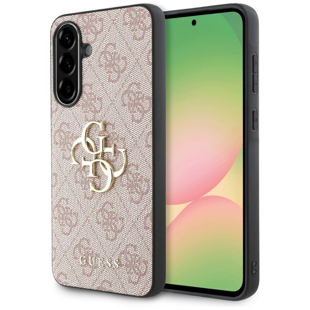 Funda para Samsung Galaxy A56 A566, Guess, 4G Big Logo, Rosa