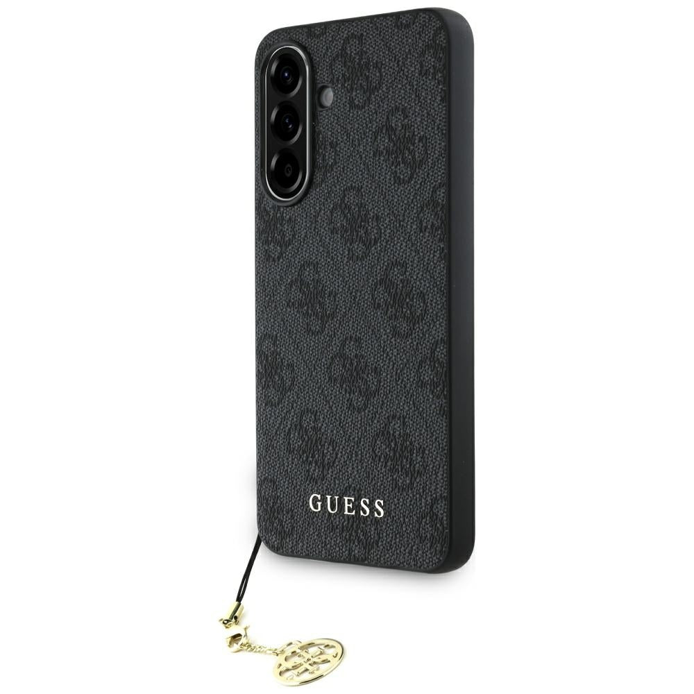 Funda para Samsung Galaxy A56 A566, Guess, 4G Charm, Negra