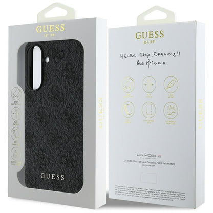 Funda para Samsung Galaxy A56 A566, Guess, 4G Charm, Negra