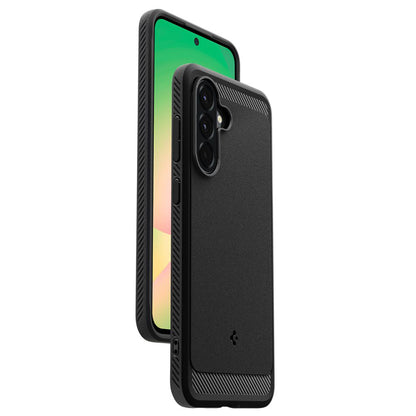 Funda para Samsung Galaxy A56 A566, Spigen, Rugged Armor, Negra ACS09225