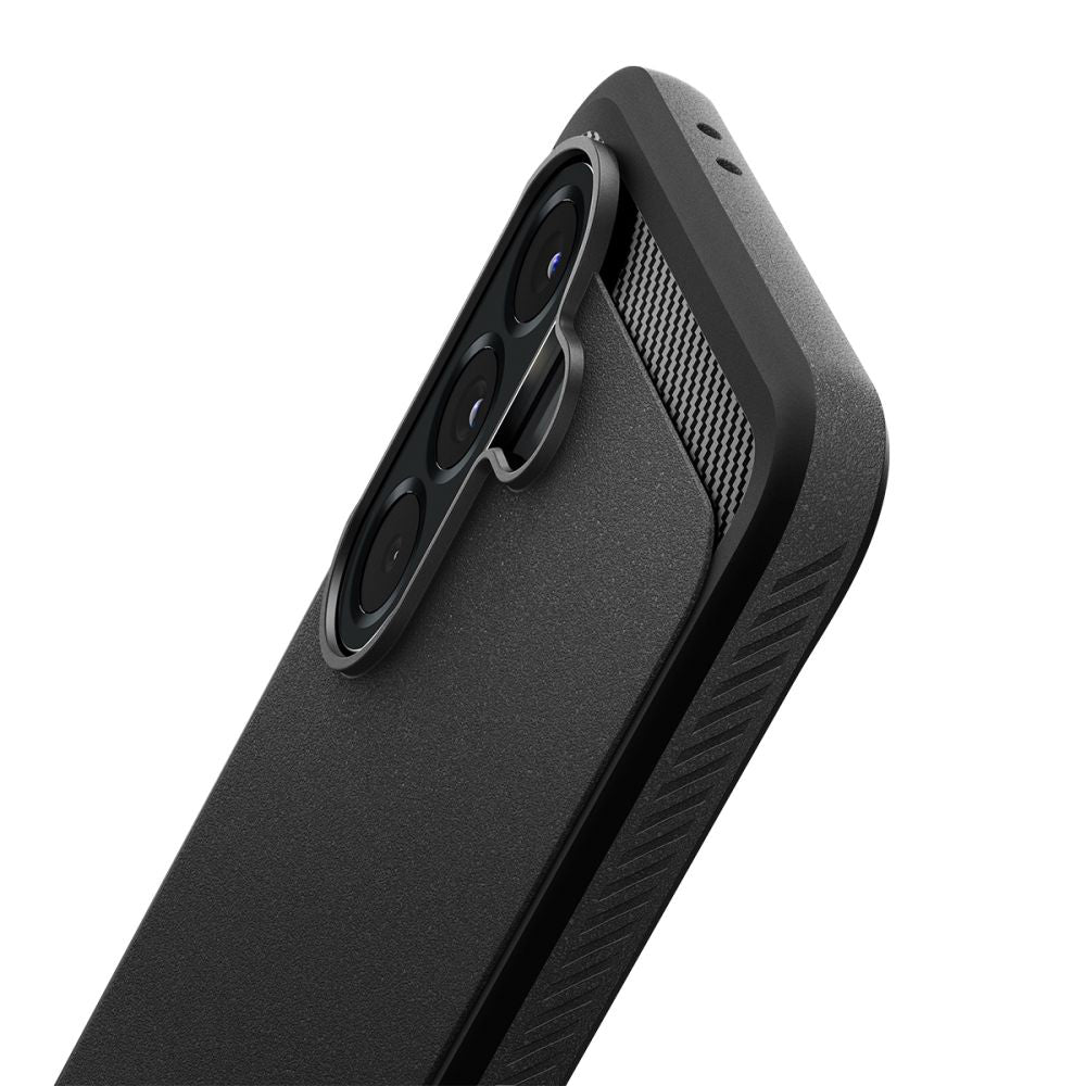 Funda para Samsung Galaxy A56 A566, Spigen, Rugged Armor, Negra ACS09225