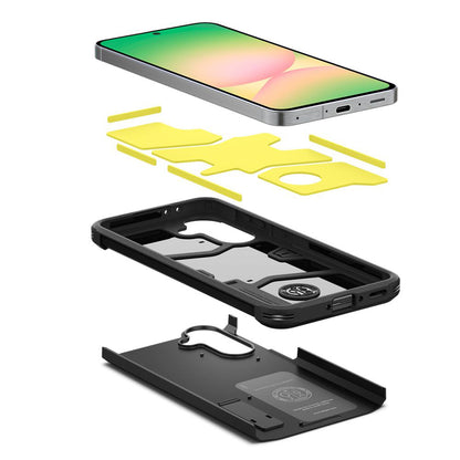Funda para Samsung Galaxy A56 A566, Spigen, Tough Armor, Negra ACS09294