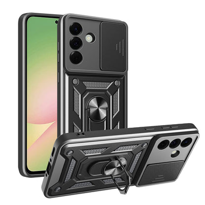 Case for Samsung Galaxy A56 A566, Techsuit, CamShield, Black