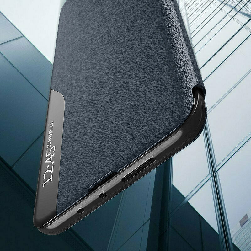 Funda para Samsung Galaxy A56 A566, Techsuit, eFold, Azul Oscuro
