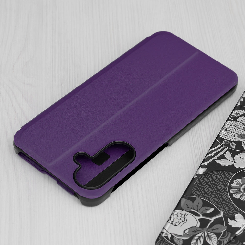 Funda para Samsung Galaxy A56 A566, Techsuit, eFold, Morado