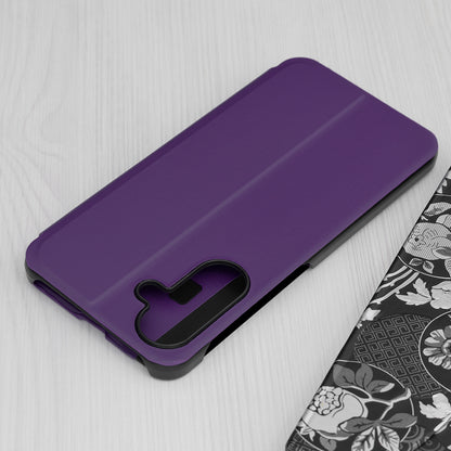 Funda para Samsung Galaxy A56 A566, Techsuit, eFold, Morado