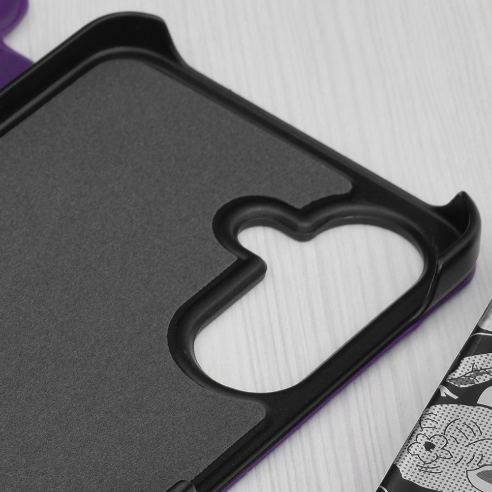 Funda para Samsung Galaxy A56 A566, Techsuit, eFold, Morado