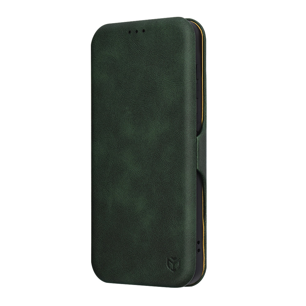 Funda para Samsung Galaxy A56 A566, Techsuit, Safe Wallet Plus, Verde