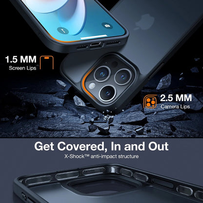 Funda para Samsung Galaxy A56 A566, Torras, Guardian, Negra