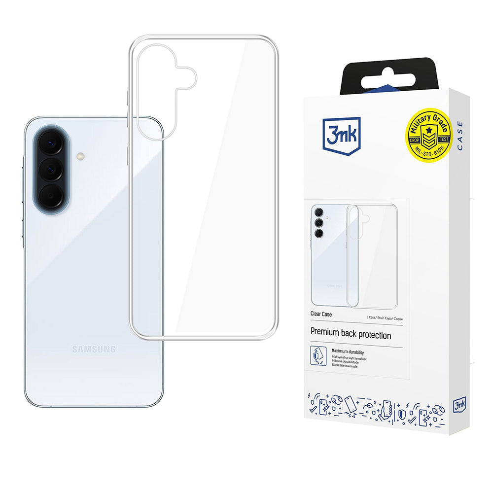 Funda para Samsung Galaxy A57 5G, 3MK, Clear, Transparente