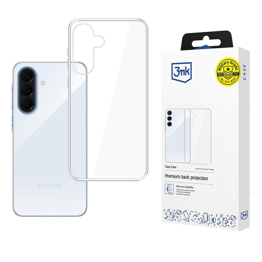 Funda para Samsung Galaxy A57 5G, 3MK, Clear, Transparente