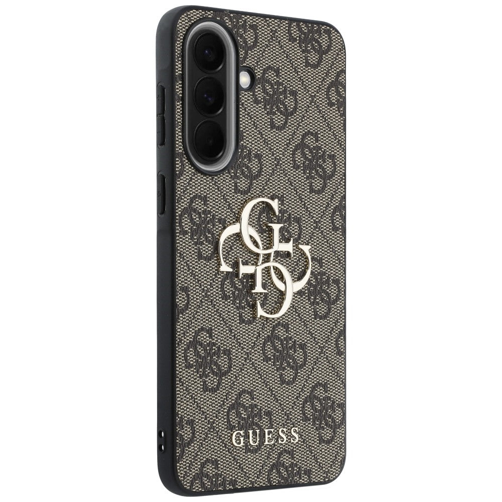 Funda para Samsung Galaxy A57 5G, Guess, 4G Big Logo, Marrón