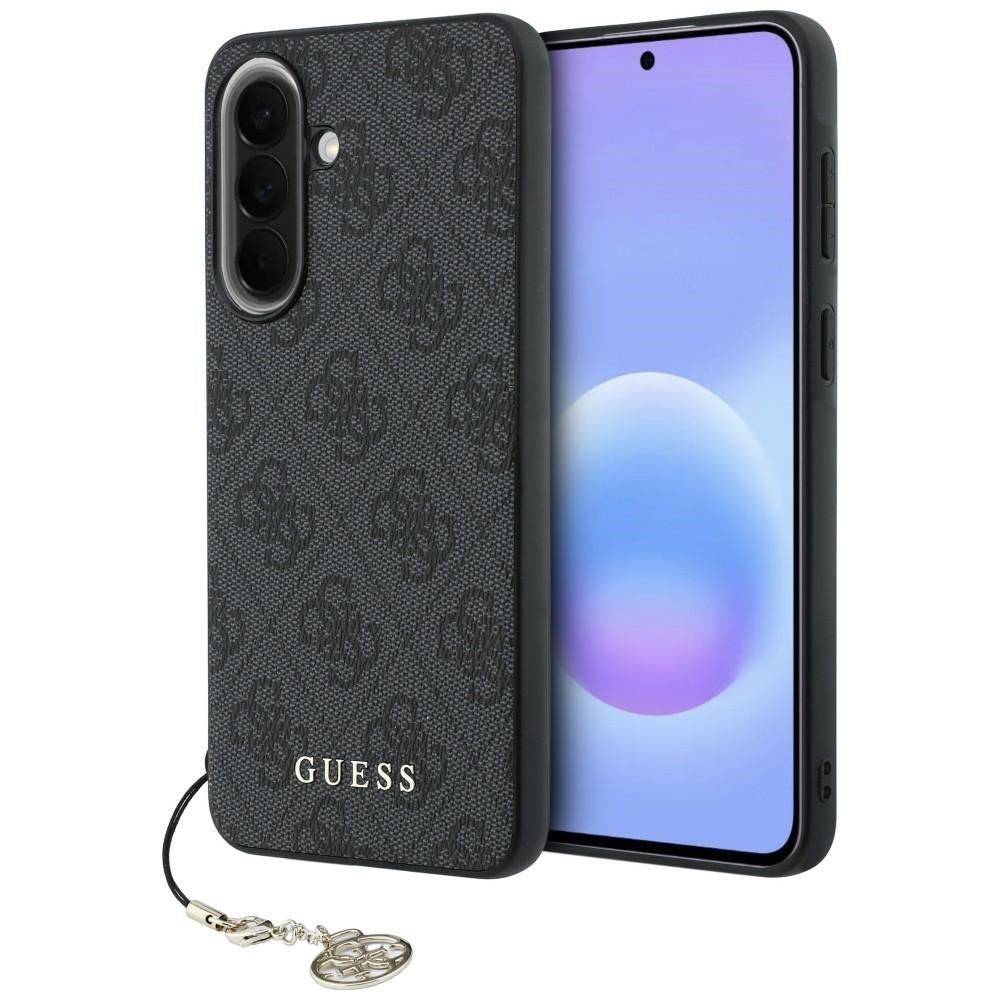 Funda para Samsung Galaxy A57 5G, Guess, 4G Classic Logo Charm, Negra