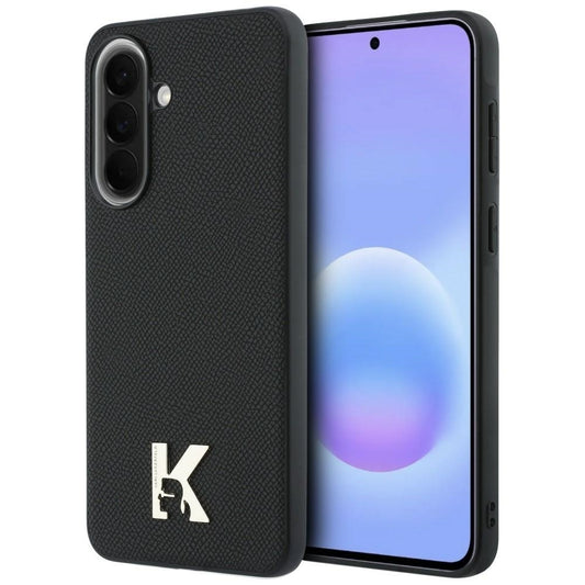Funda para Samsung Galaxy A57 5G, Karl Lagerfeld, Logo Karl Head, Negra