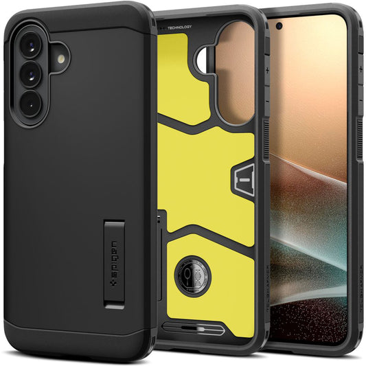 Funda para Samsung Galaxy A57 5G, Spigen, Tough Armor, Negra ACS11125